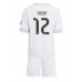 Real Madrid Alexander-Arnold #12 Hjemmedraktsett Barn 2025-26 Korte ermer (+ Korte bukser)
